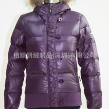 【制衣工廠生產批發供應外貿服裝連帽毛條防水防寒保暖女裝羽絨服81】價格,廠家,圖片,服裝加工,佰順羽絨制品(深圳)-